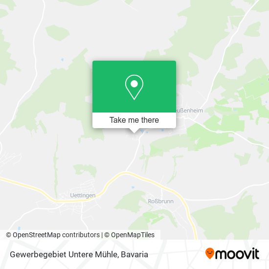 Gewerbegebiet Untere Mühle map