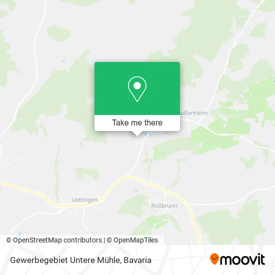 Карта Gewerbegebiet Untere Mühle