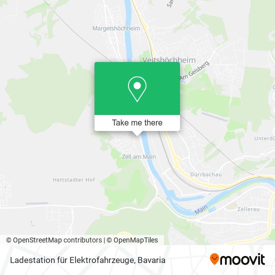 Ladestation für Elektrofahrzeuge map