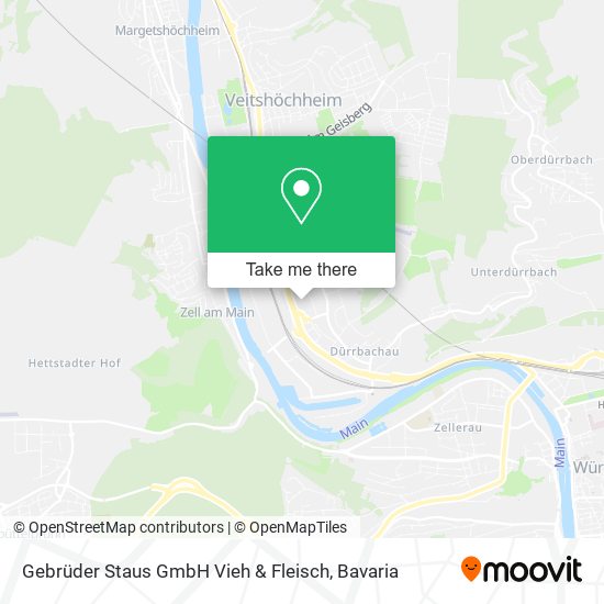 Gebrüder Staus GmbH Vieh & Fleisch map