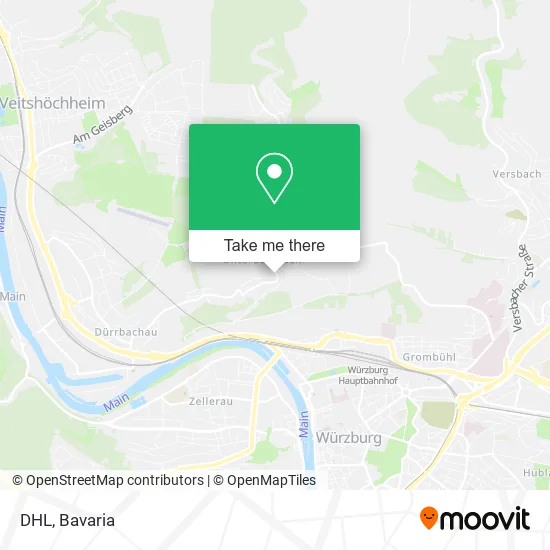 Карта DHL