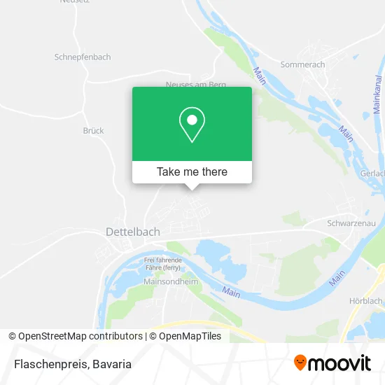 Карта Flaschenpreis