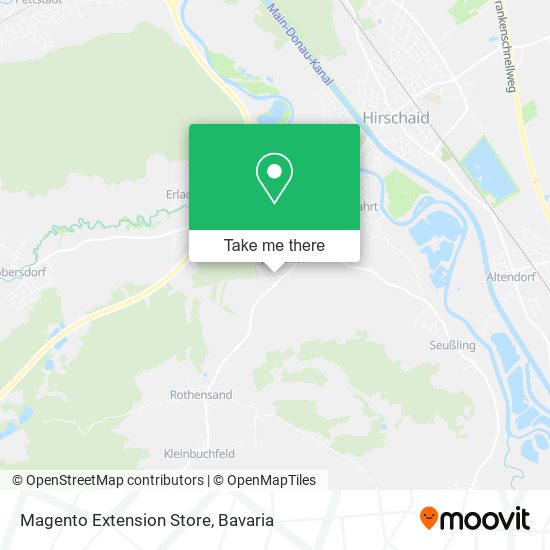 Magento Extension Store map