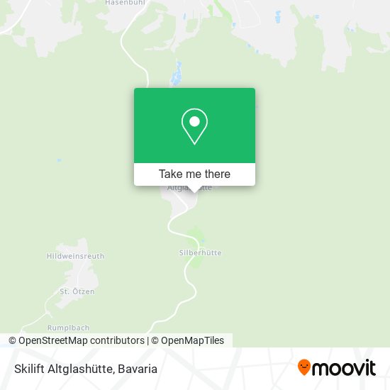Skilift Altglashütte map