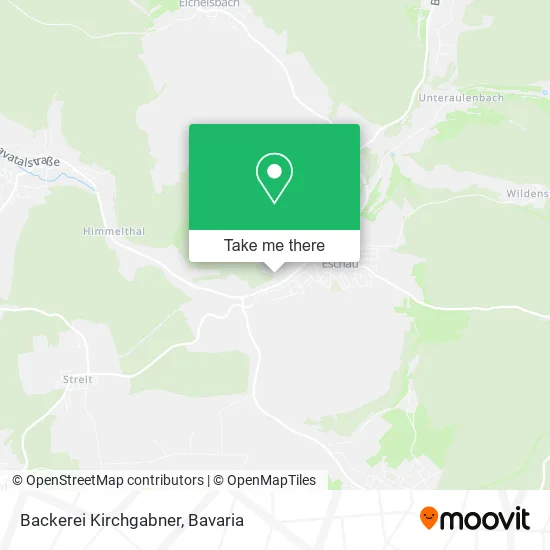 Карта Backerei Kirchgabner