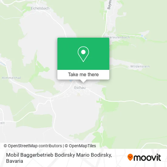 Карта Mobil Baggerbetrieb Bodirsky Mario Bodirsky