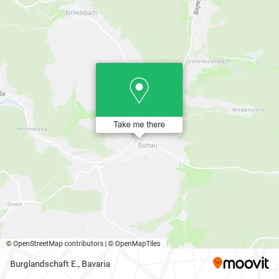 Карта Burglandschaft E.