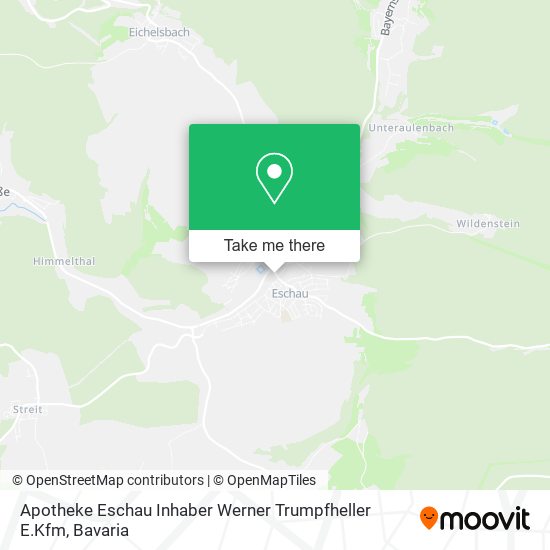 Apotheke Eschau Inhaber Werner Trumpfheller E.Kfm map