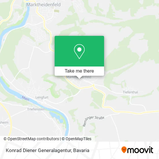 Карта Konrad Diener Generalagentur