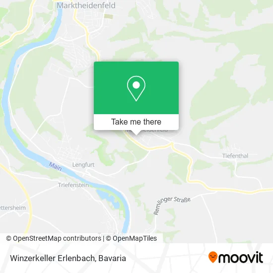 Карта Winzerkeller Erlenbach