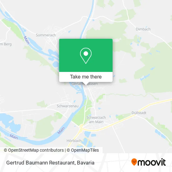 Карта Gertrud Baumann Restaurant