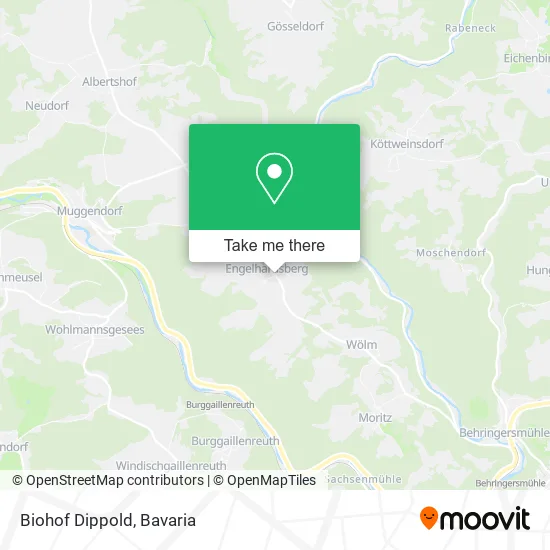 Карта Biohof Dippold
