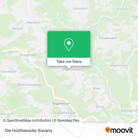 Карта Die Holzhaeusler