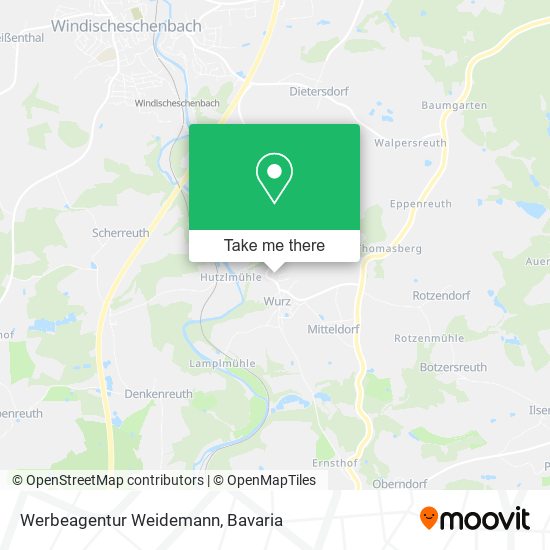 Werbeagentur Weidemann map