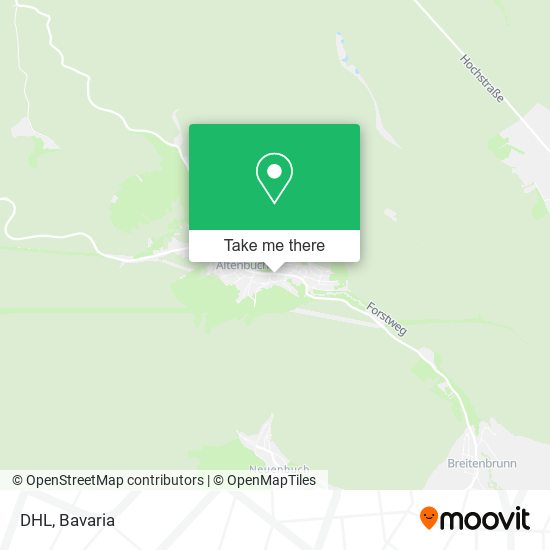Карта DHL