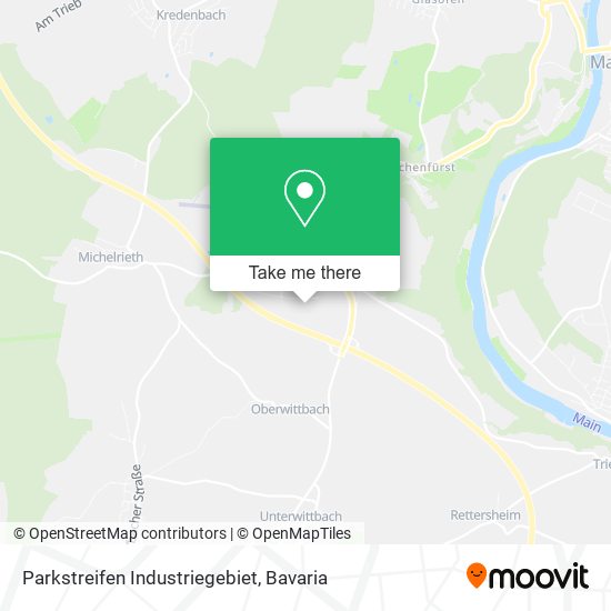 Parkstreifen Industriegebiet map