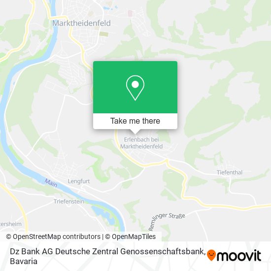 Dz Bank AG Deutsche Zentral Genossenschaftsbank map