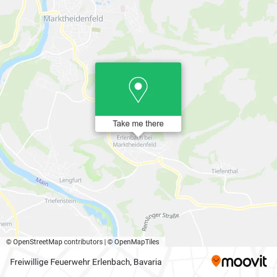 Freiwillige Feuerwehr Erlenbach map