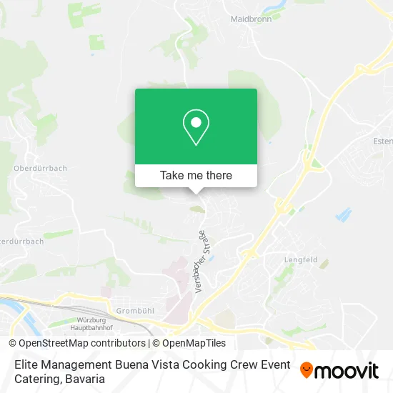 Карта Elite Management Buena Vista Cooking Crew Event Catering