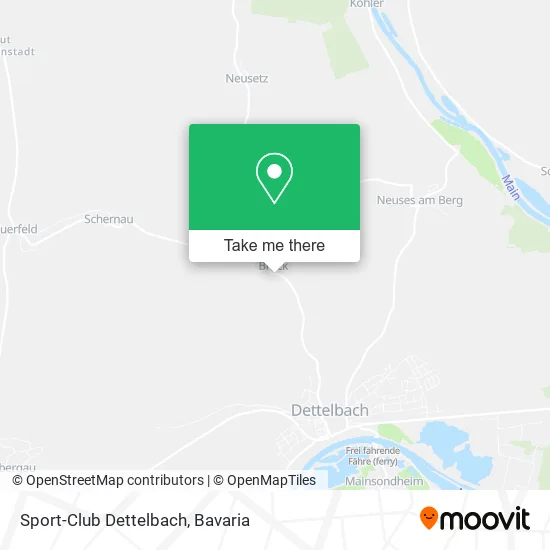 Карта Sport-Club Dettelbach