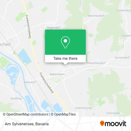 Карта Am Sylvanersee