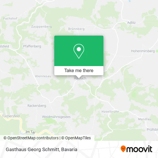 Карта Gasthaus Georg Schmitt