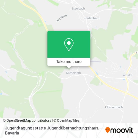 Jugendtagungsstätte Jugendübernachtungshaus map