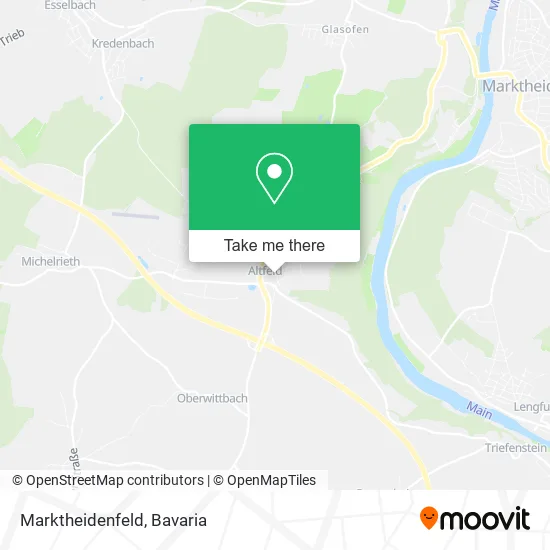 Карта Marktheidenfeld