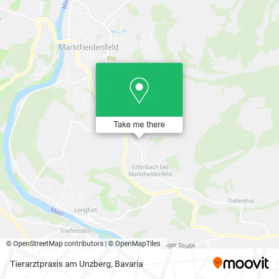 Карта Tierarztpraxis am Unzberg