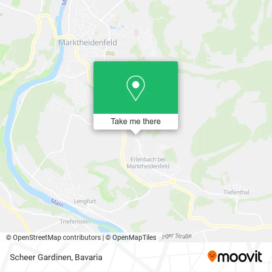 Карта Scheer Gardinen