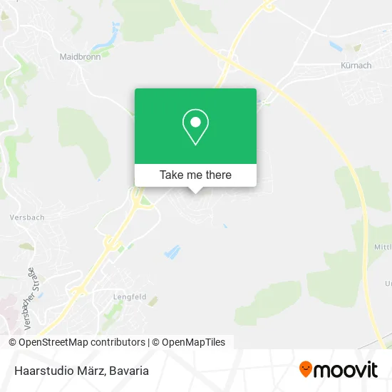 Карта Haarstudio März