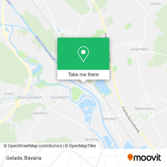 Карта Gelade