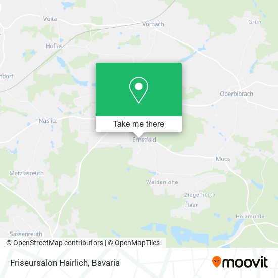 Friseursalon Hairlich map