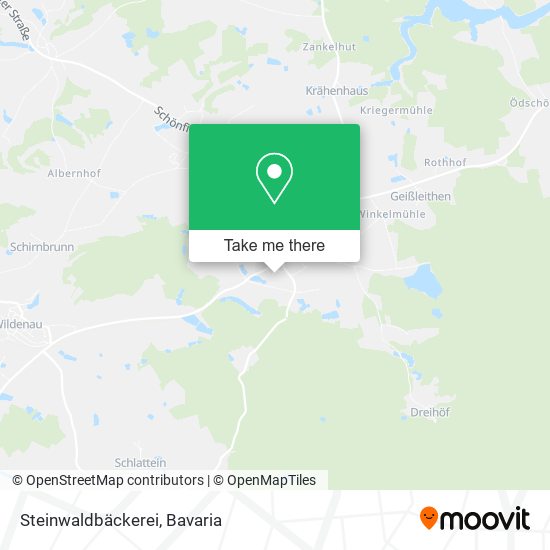 Steinwaldbäckerei map