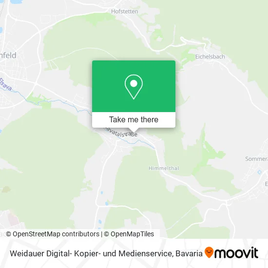Карта Weidauer Digital- Kopier- und Medienservice
