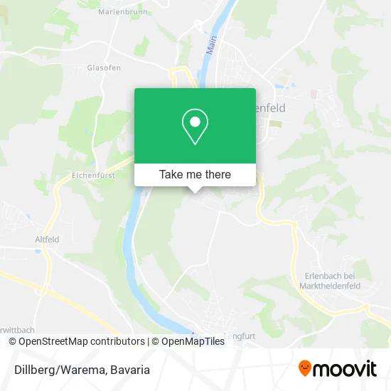 Карта Dillberg/Warema