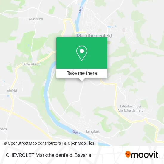 Карта CHEVROLET Marktheidenfeld