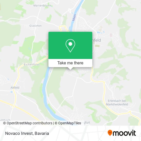 Novaco Invest map