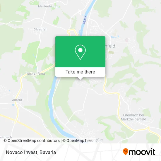 Карта Novaco Invest