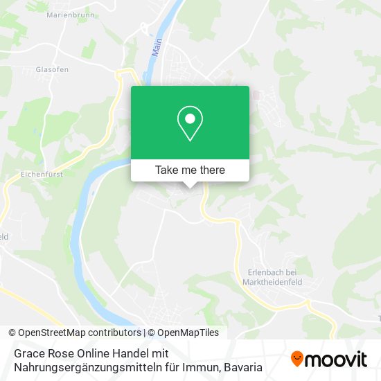 Grace Rose Online Handel mit Nahrungsergänzungsmitteln für Immun map