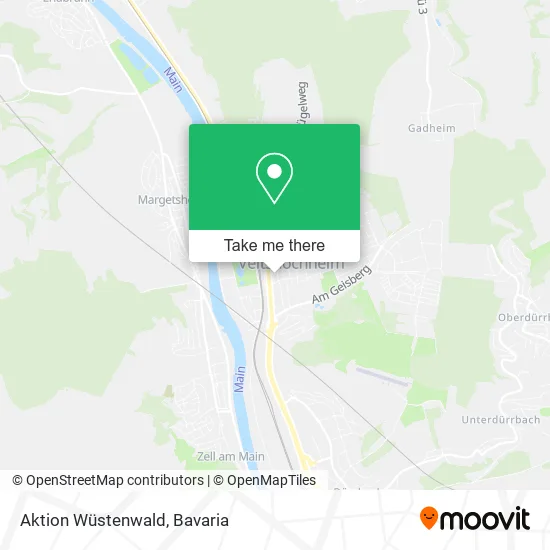 Карта Aktion Wüstenwald