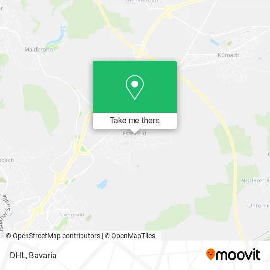 Карта DHL