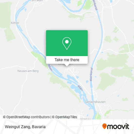 Карта Weingut Zang