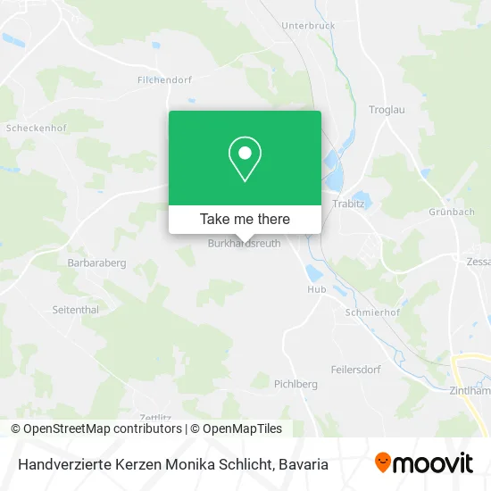 Карта Handverzierte Kerzen Monika Schlicht
