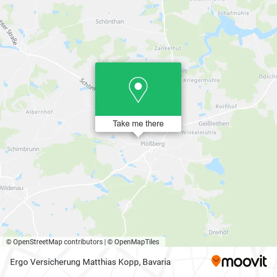 Карта Ergo Versicherung Matthias Kopp
