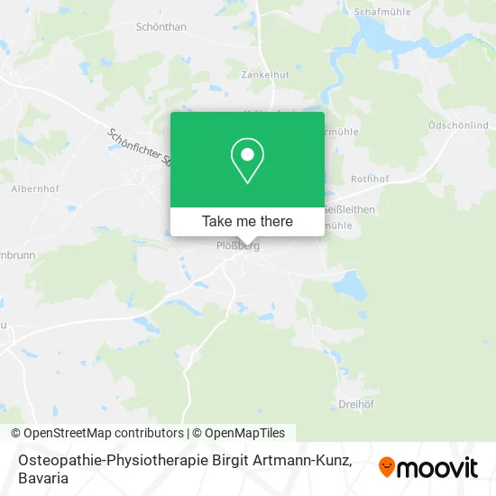 Карта Osteopathie-Physiotherapie Birgit Artmann-Kunz