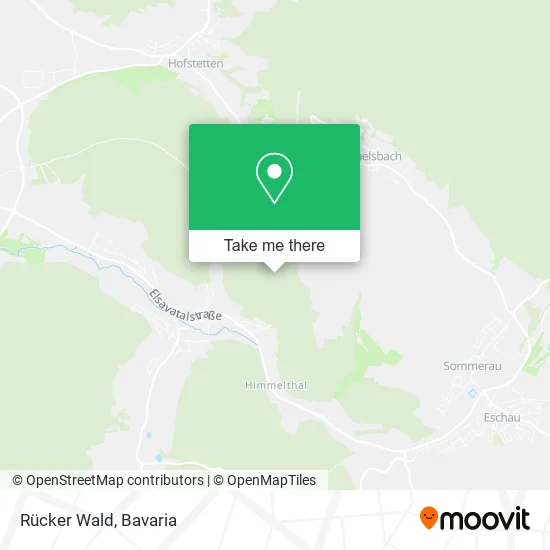 Карта Rücker Wald