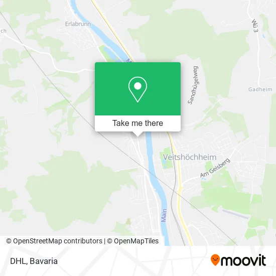Карта DHL