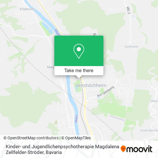 Kinder- und Jugendlichenpsychotherapie Magdalena Zellfelder-Ströder map