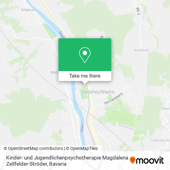 Карта Kinder- und Jugendlichenpsychotherapie Magdalena Zellfelder-Ströder
